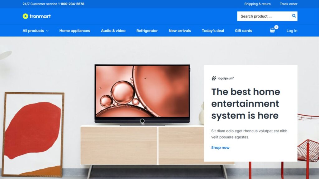 Elegant eCommerce